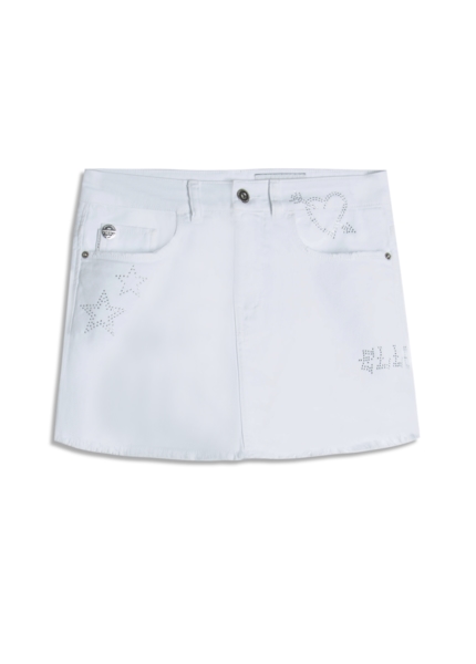 Vintage Denim Color Nina Pedras Branco