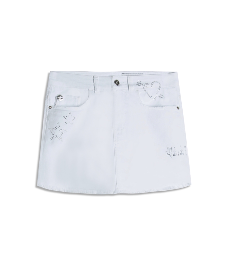 Vintage Denim Color Nina Pedras Branco