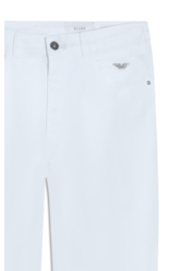 Vintage Denim Color  Slim Et. Zetex Branco