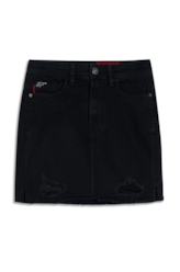 Vintage Denim Color Zoe Destroyed Preto