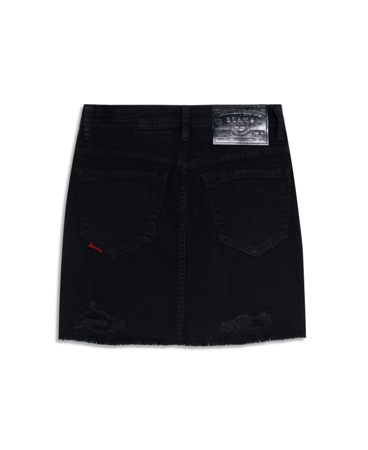 Vintage Denim Color Zoe Destroyed Preto