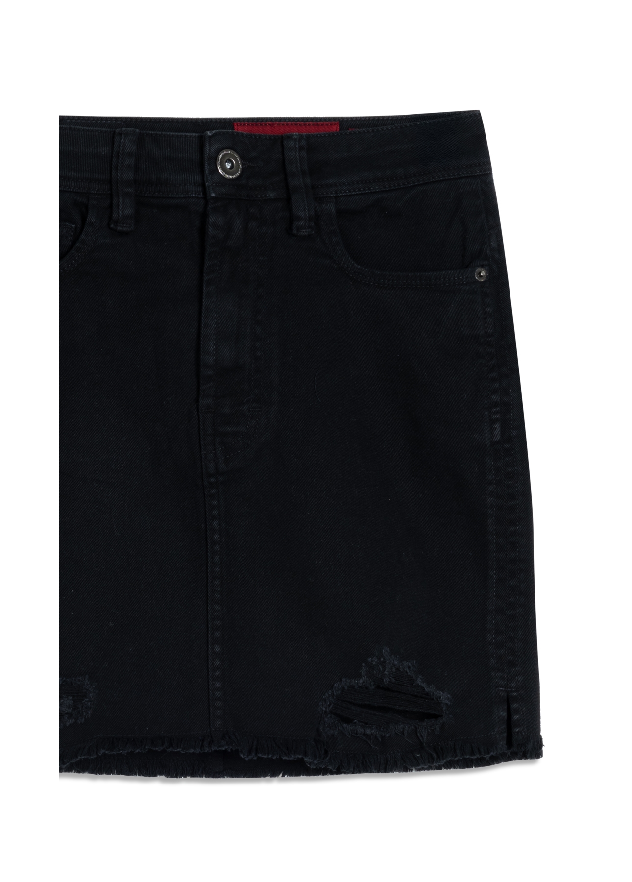 Vintage Denim Color Zoe Destroyed Preto