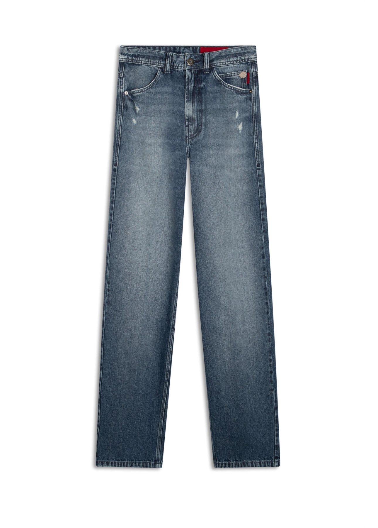 Vintage Denim Ii Boyfriend Et Couro 1702-Lav.Medio C/ Puidos