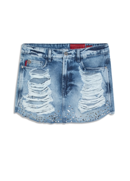 Vintage Denim Ii Nina Pedras 1854- Lav.Claro C/Puidos