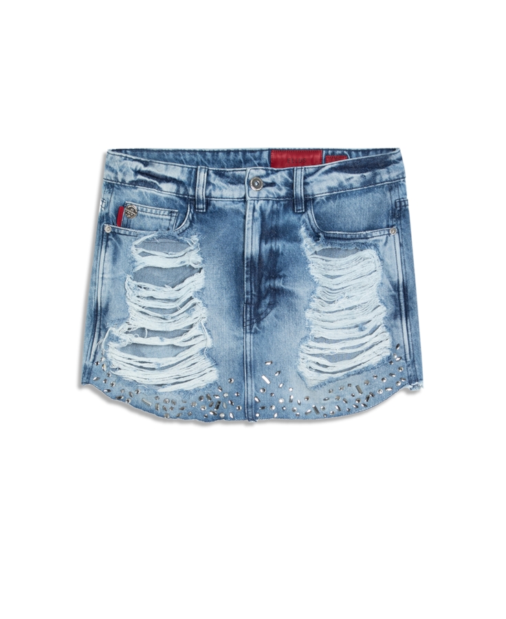 Vintage Denim Ii Nina Pedras 1854- Lav.Claro C/Puidos