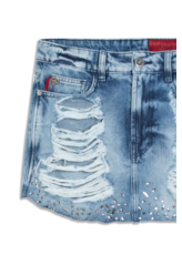 Vintage Denim Ii Nina Pedras 1854- Lav.Claro C/Puidos