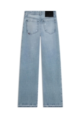 Vintage Denim Ii Patheph Wide Lat. Des Lav.Claro C/ Grampos + Puidos