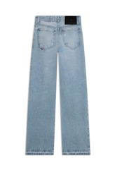 Vintage Denim Ii Patheph Wide Lat. Des Lav.Claro C/ Grampos + Puidos
