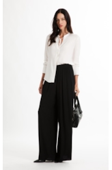 Visco Affinity Fluid Wide Leg Preto