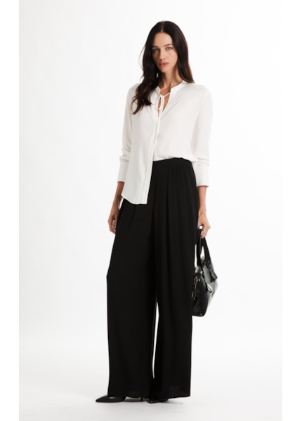 Visco Affinity Fluid Wide Leg Preto