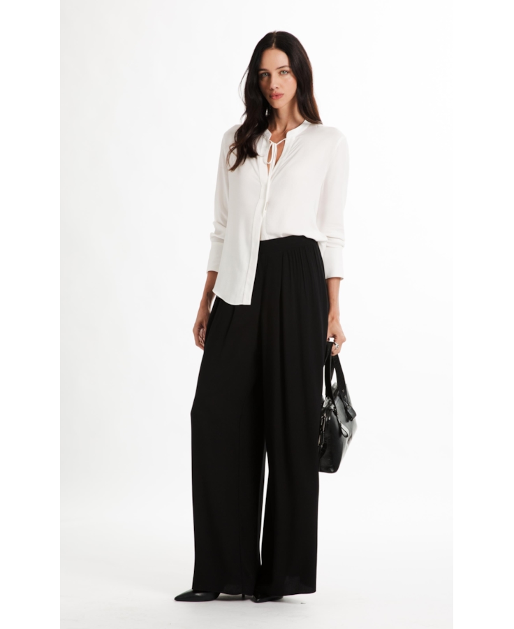Visco Affinity Fluid Wide Leg Preto