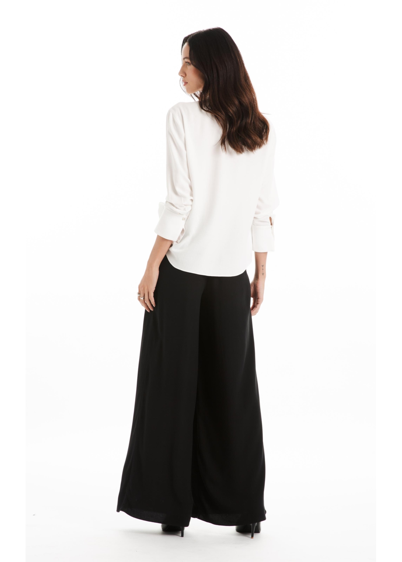 Visco Affinity Fluid Wide Leg Preto
