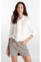 Visco Affinity Ruffle Pepit 7/8 Off White