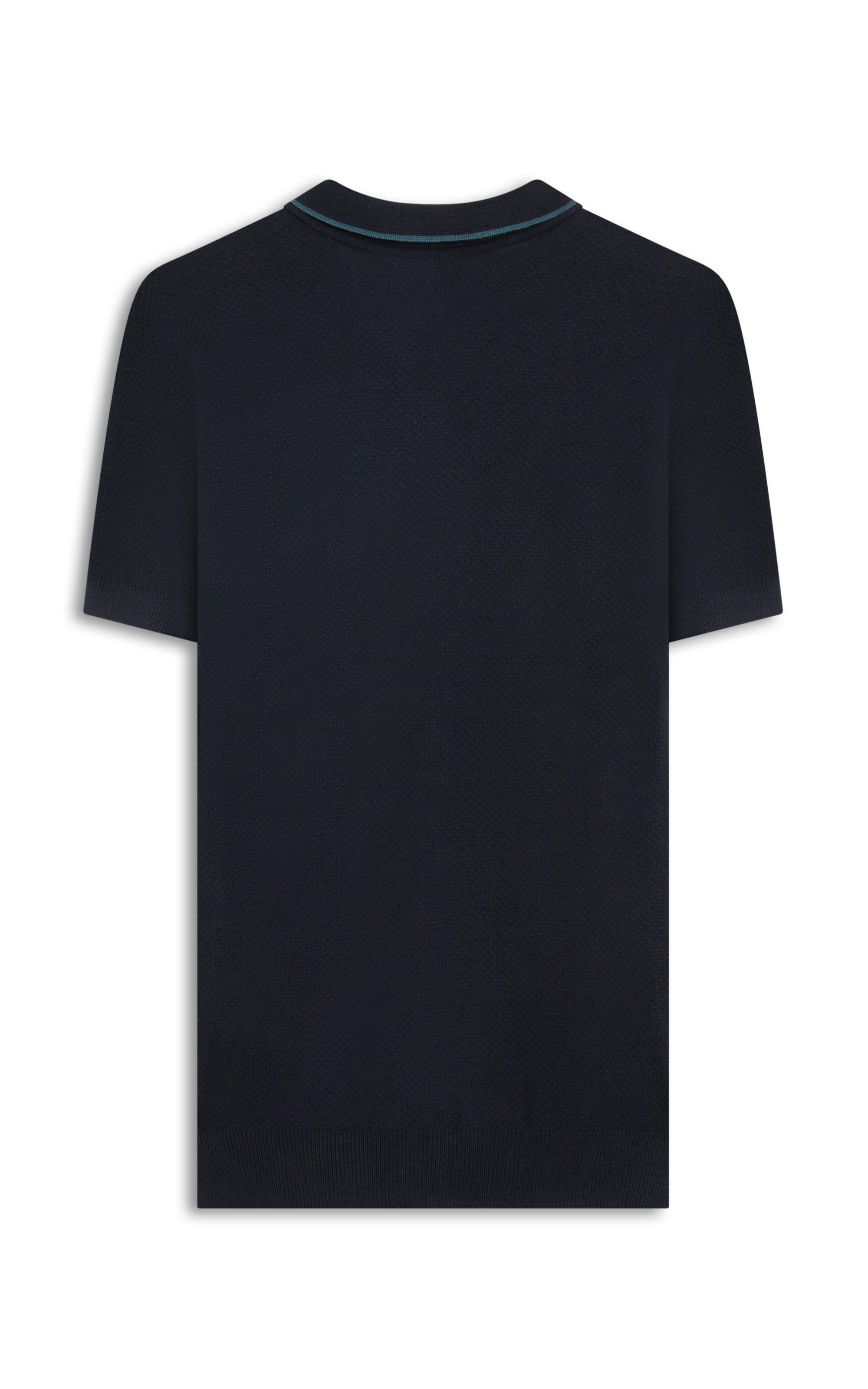 Visco Blend Polo Piquet Mc Preto
