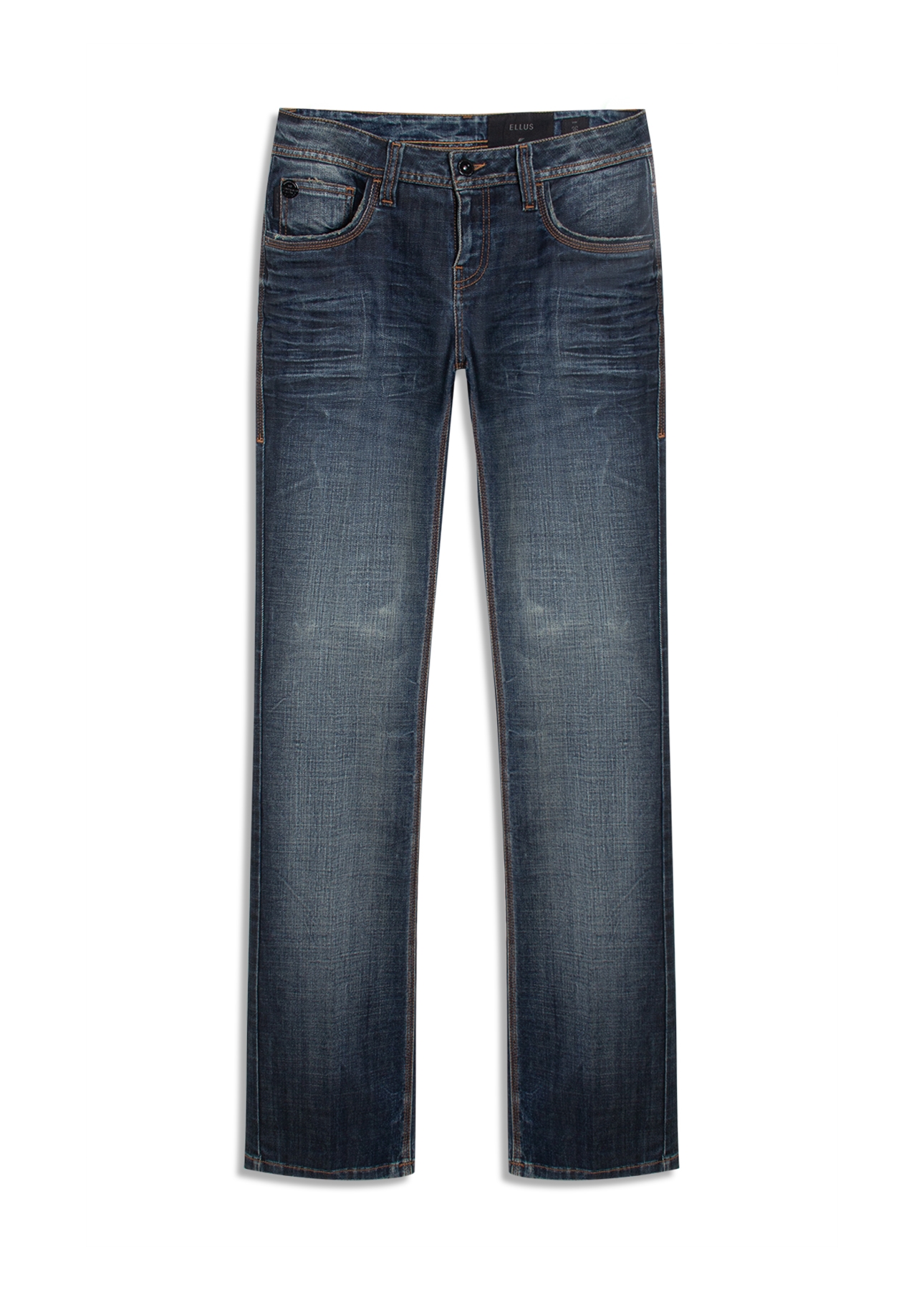 Visco Indigo Elastic (Bootcut) Filigrana Lav.Escuro C/ Matiz+3d