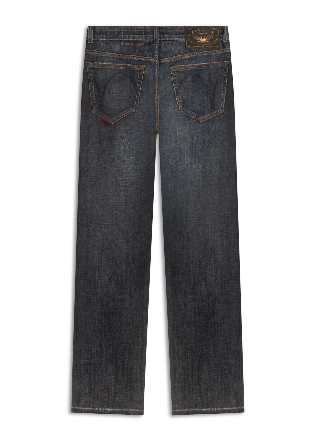 Visco Indigo Elastic (Bootcut) Filigrana Lav. Escuro C/ Rede