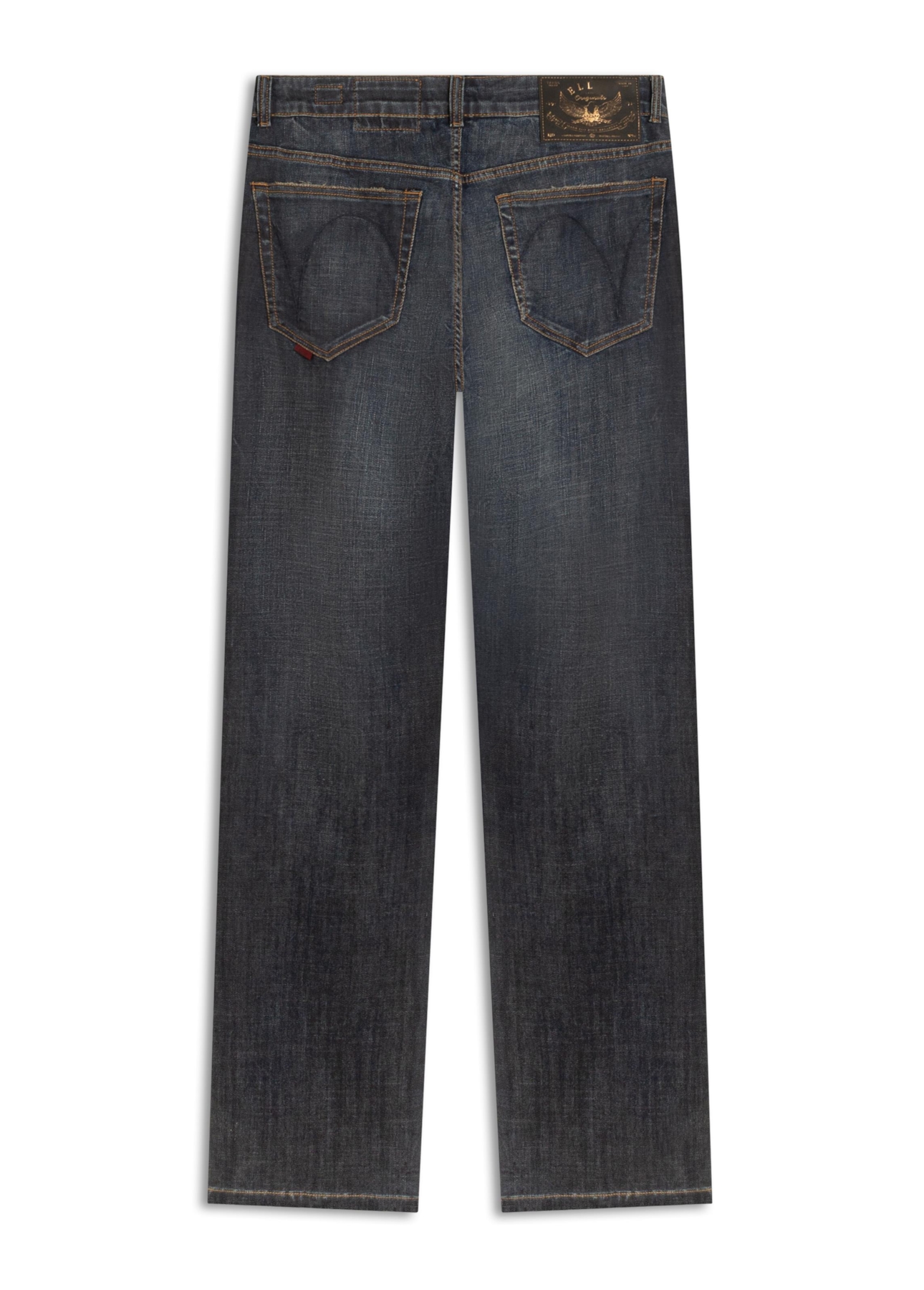 Visco Indigo Elastic (Bootcut) Filigrana Lav. Escuro C/ Rede