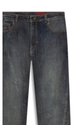Visco Indigo Elastic (Bootcut) Filigrana Lav. Escuro C/ Rede