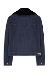 Visco Indigo Elastic (Jaqueta) Gola Amaciado