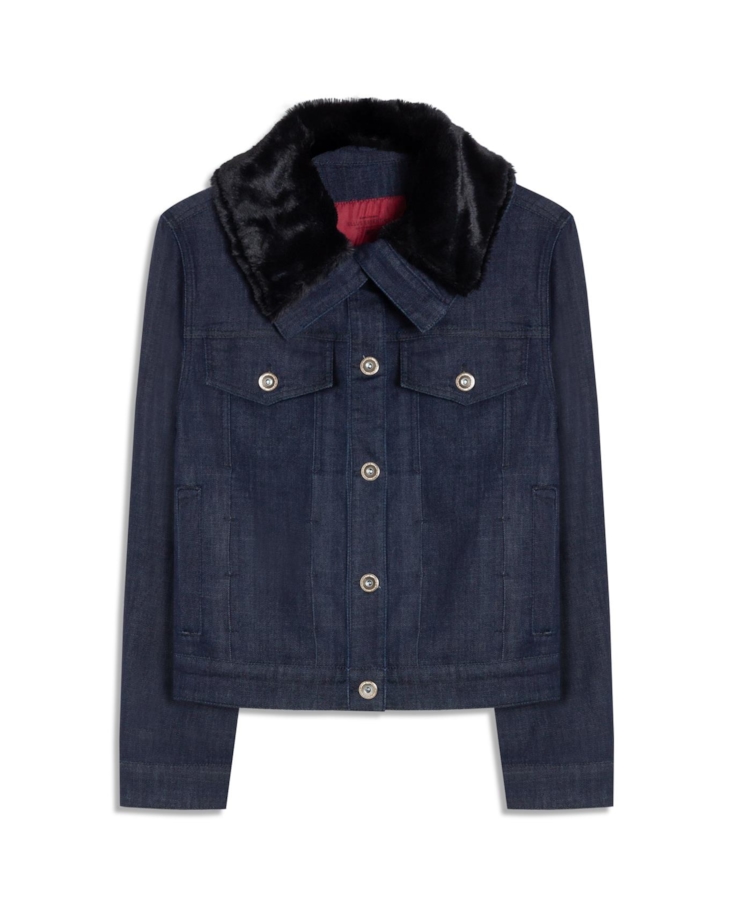 Visco Indigo Elastic (Jaqueta) Gola Amaciado