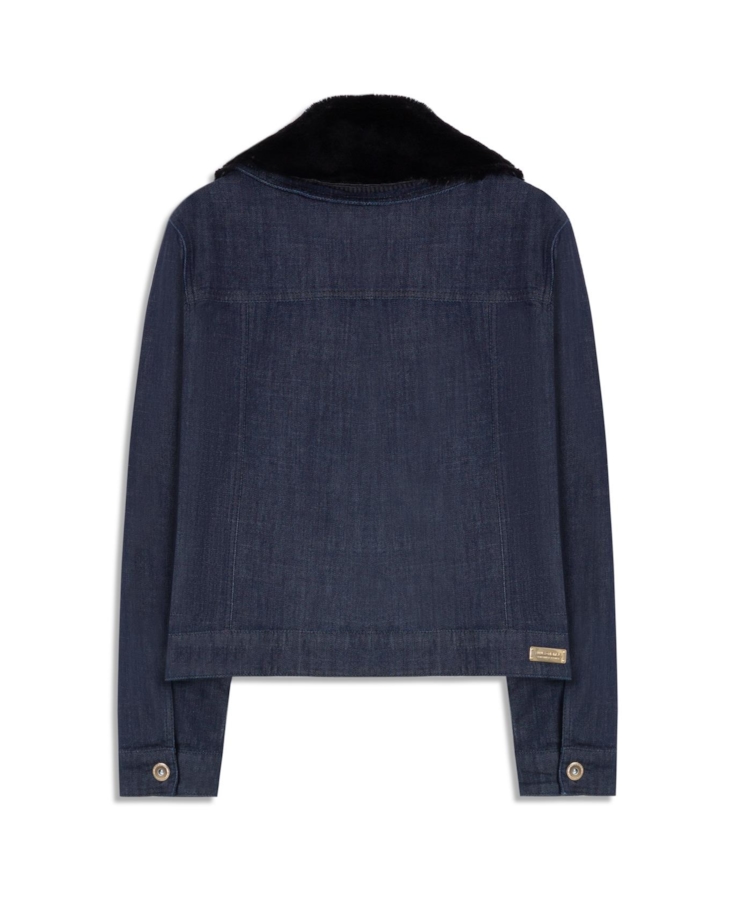 Visco Indigo Elastic (Jaqueta) Gola Amaciado