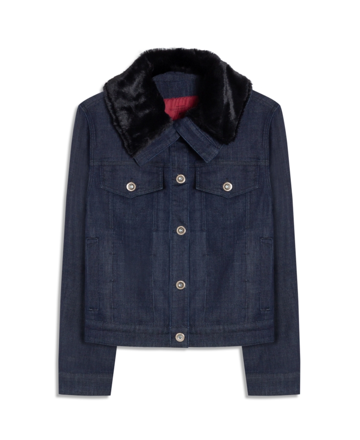 Visco Indigo Elastic (Jaqueta) Gola Amaciado