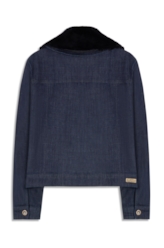 Visco Indigo Elastic (Jaqueta) Gola Amaciado