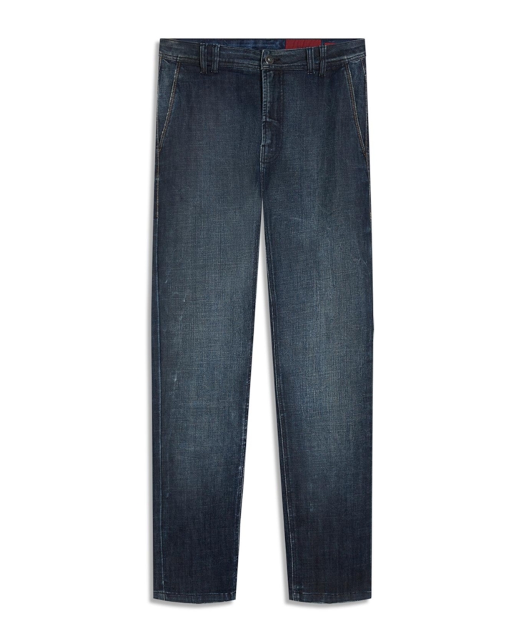 Visco Indigo Elastic (Skinny) b Faca Lav. Escuro C/ Rede