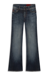Visco Indigo Elastic (Skinny Flare) Fili Lav.Escuro C/ Matiz+3d