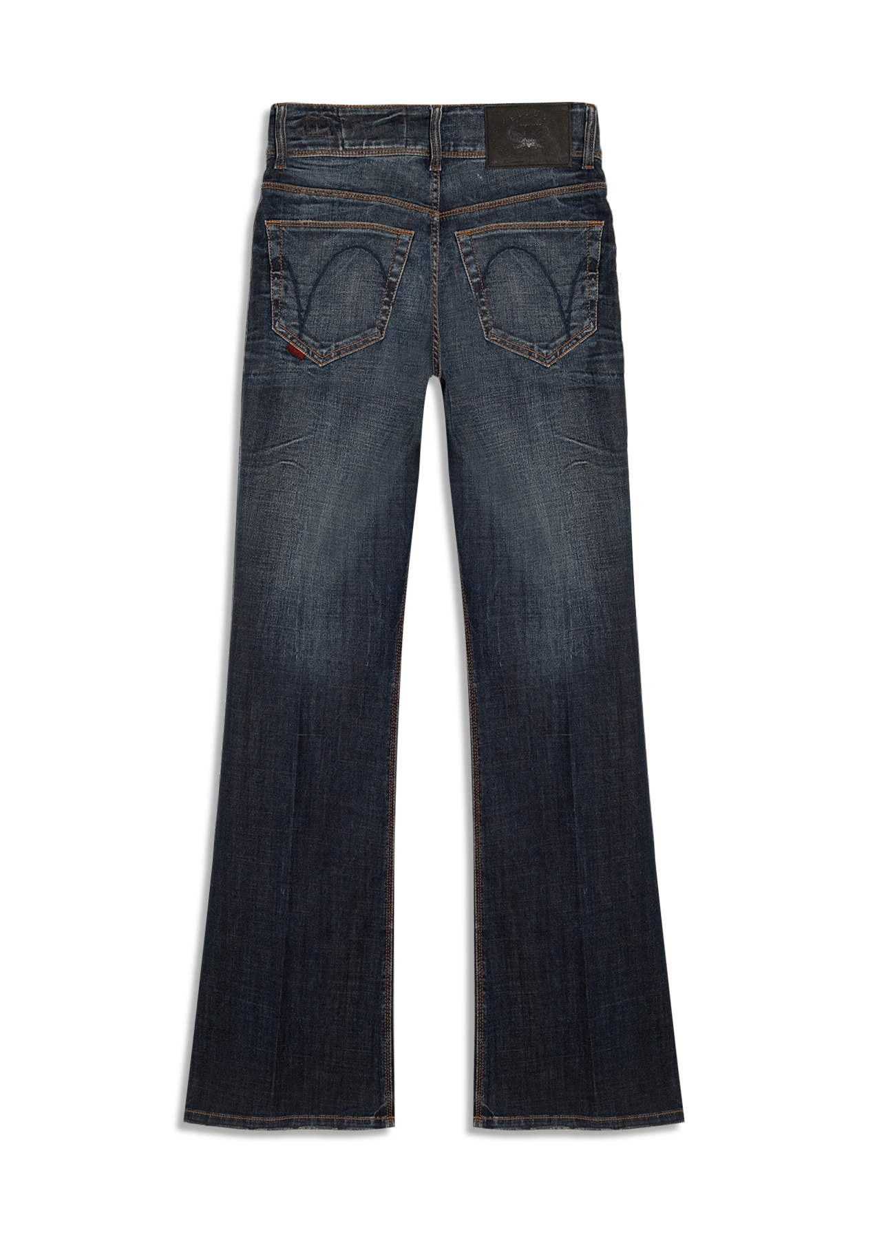 Visco Indigo Elastic (Skinny Flare) Fili Lav.Escuro C/ Matiz+3d