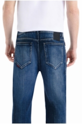 Visco Indigo Elastic Straight e Asa d Lav.Escuro C/ Used