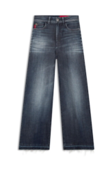 Visco Indigo Elastic (Wide Leg Cropped) 1616-Lav.Escuro C/ 3d