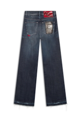 Visco Indigo Elastic (Wide Leg Cropped) 1616-Lav.Escuro C/ 3d