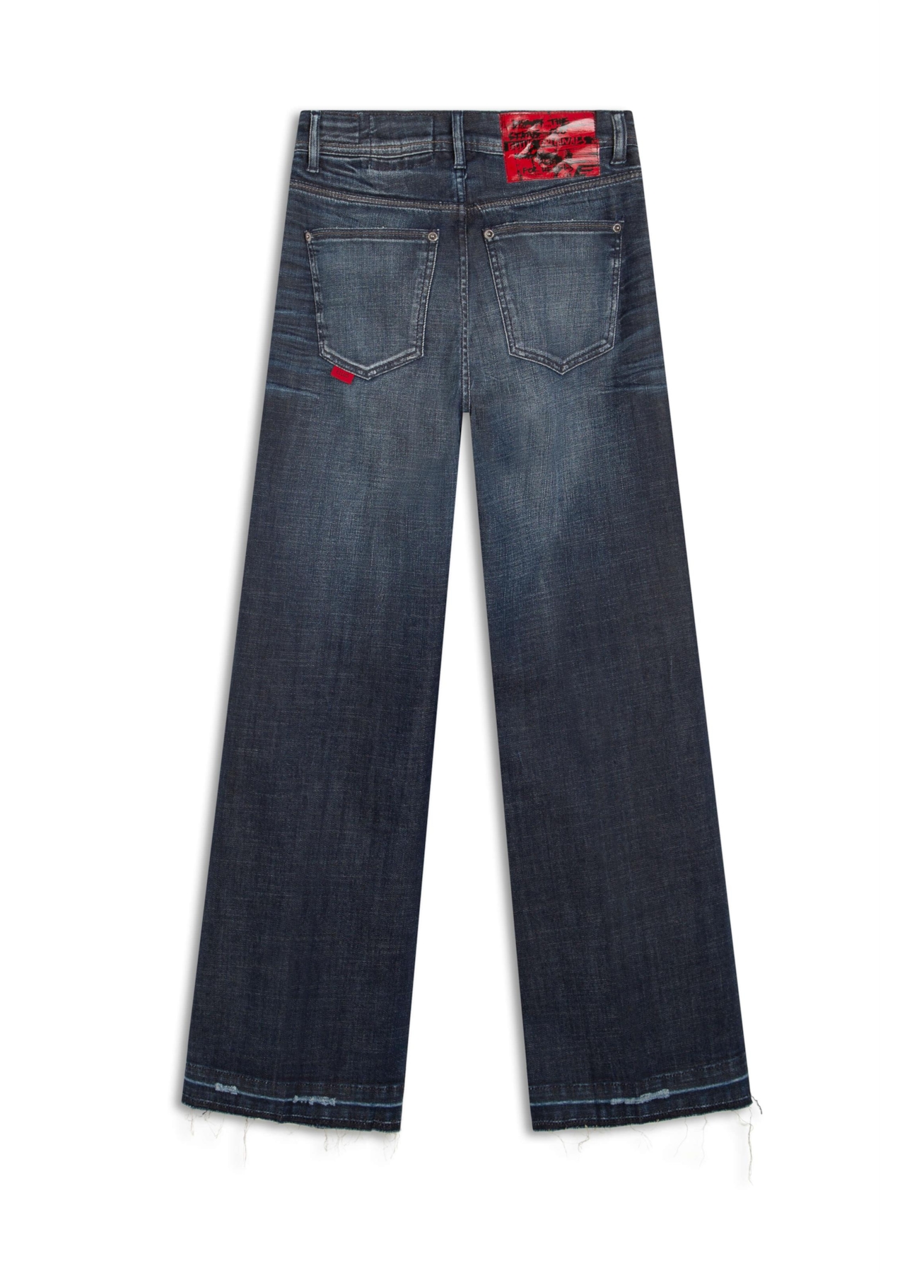 Visco Indigo Elastic (Wide Leg Cropped) 1616-Lav.Escuro C/ 3d
