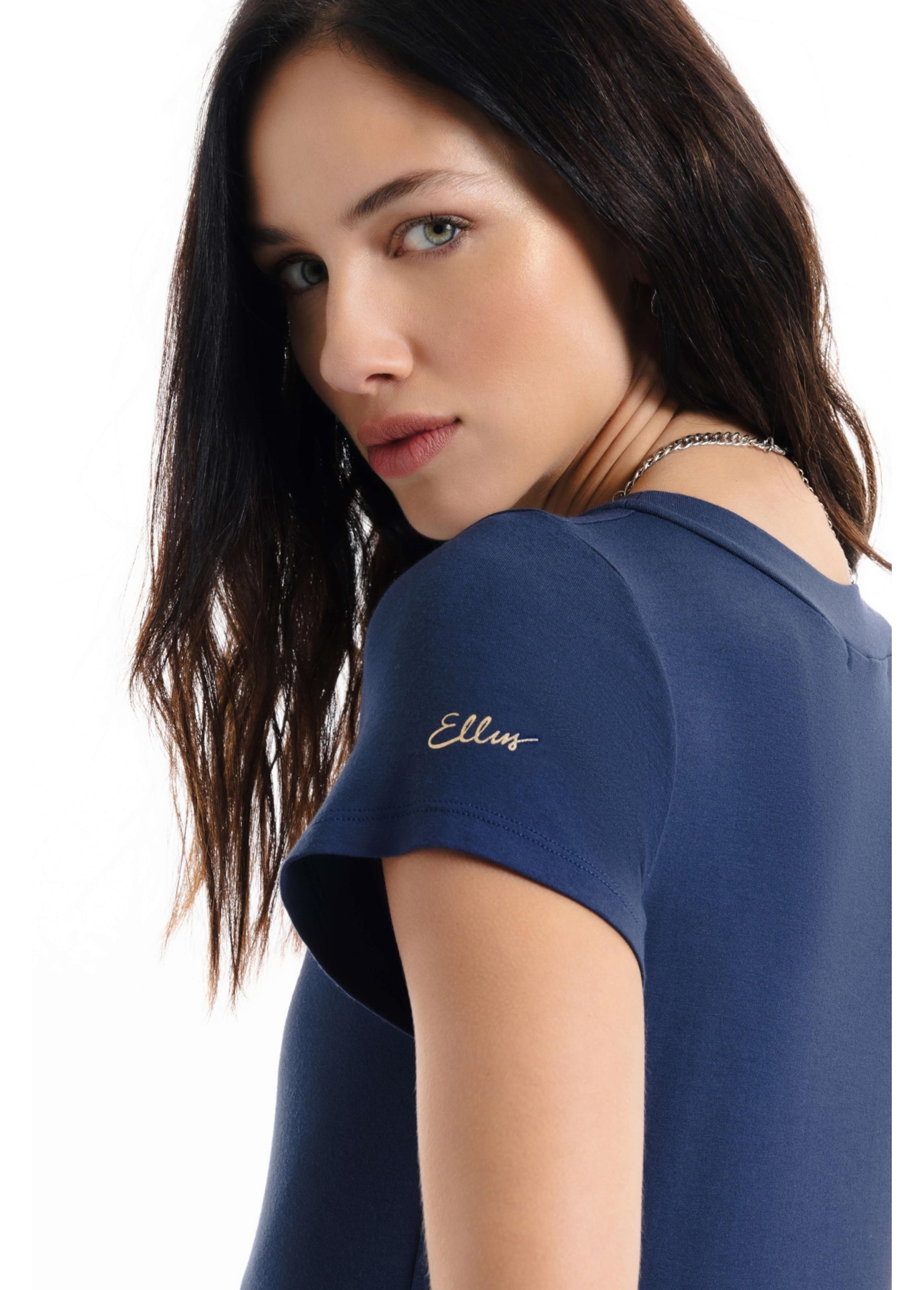 Visco Lycra Knee Marinho