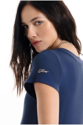 Visco Lycra Knee Marinho