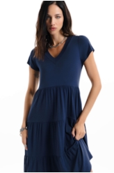 Visco Lycra Knee Marinho