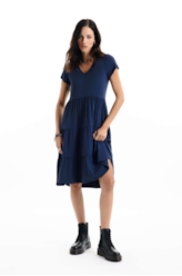 Visco Lycra Knee Marinho