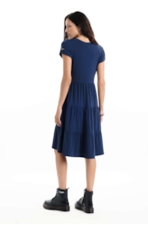 Visco Lycra Knee Marinho