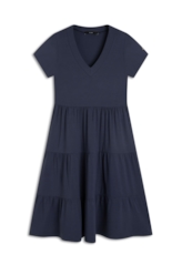 Visco Lycra Knee Marinho