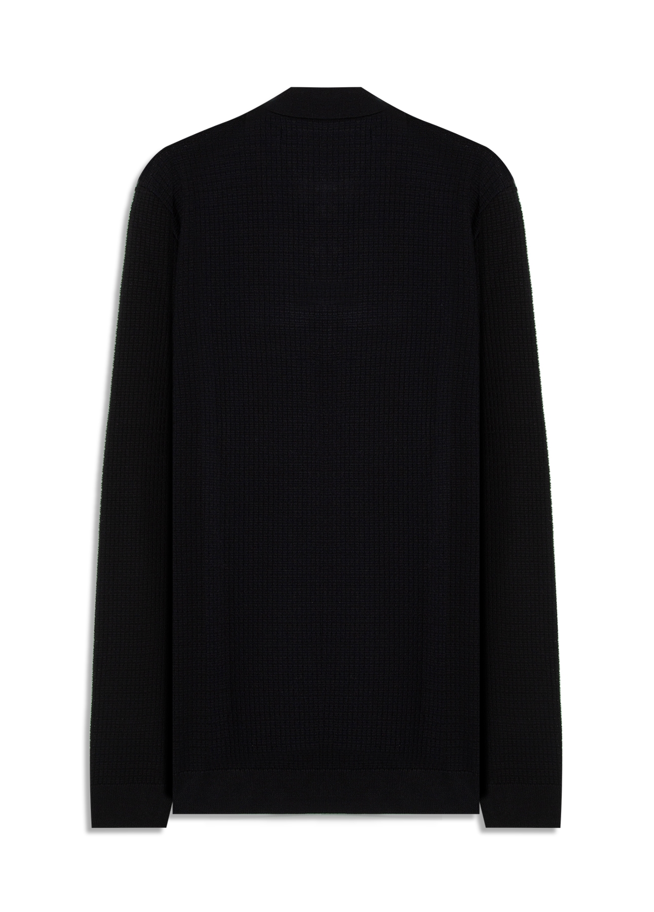 Visco Mescla Polo Quadrile Hidden Plkt m  Preto Mescla
