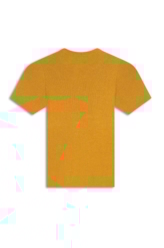 Visco Ribbed Knit Round Mostarda