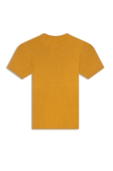 Visco Ribbed Knit Round Mostarda