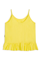 Visco Ruffle Sleeveless Amarelo Claro
