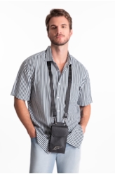 Visco Stripes Loose New Italian Mc Branco