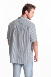Visco Stripes Loose New Italian Mc Branco