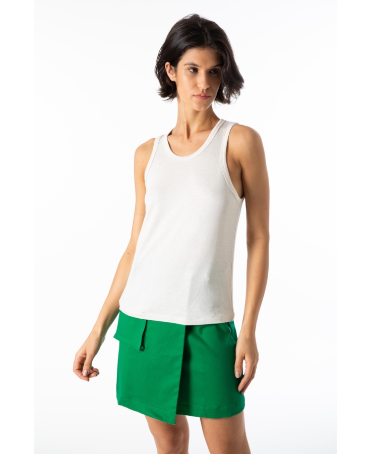 Visco Tricot Over Armhole Natural