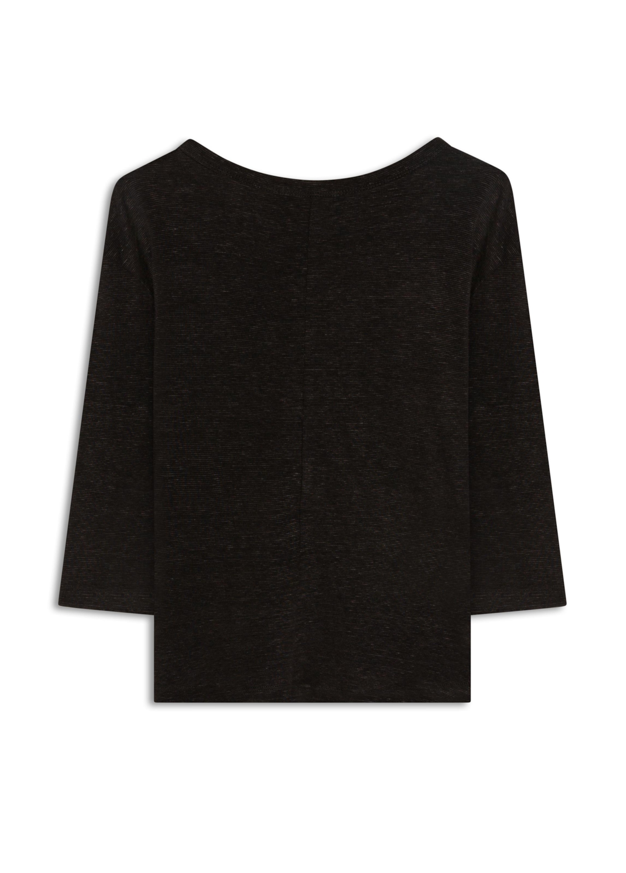 Viscolinho 3/4 Sleeve Preto