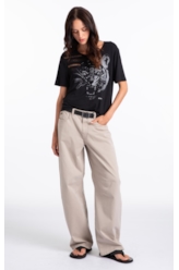 Viscolycra Lace Tiger Boxy Mc Preto