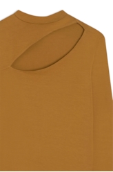 Viscolycra Neckline Mc  Camel
